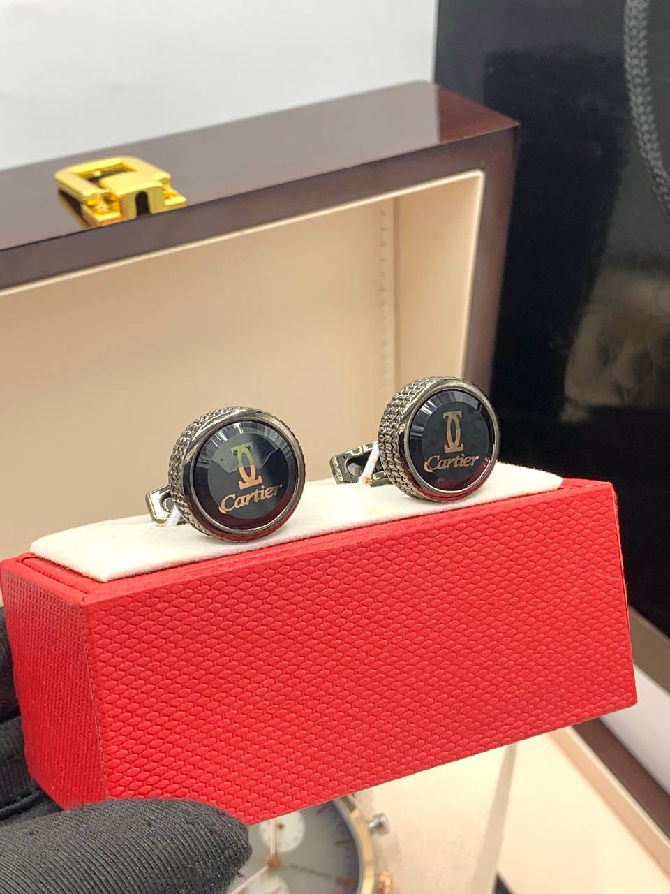 Emporio Armani Watch with Cufflinks