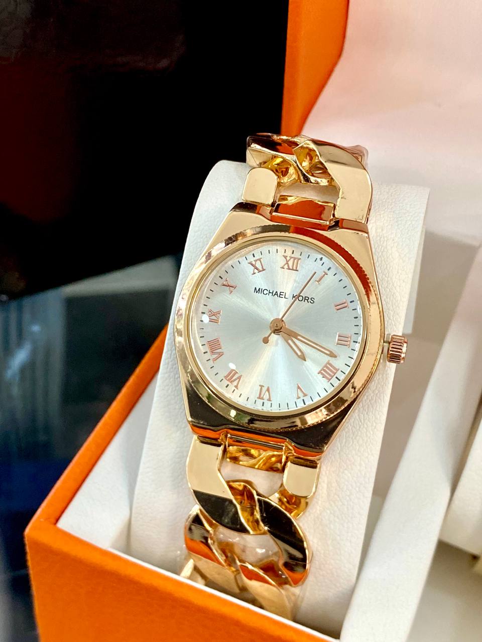 MK Female watch set with box