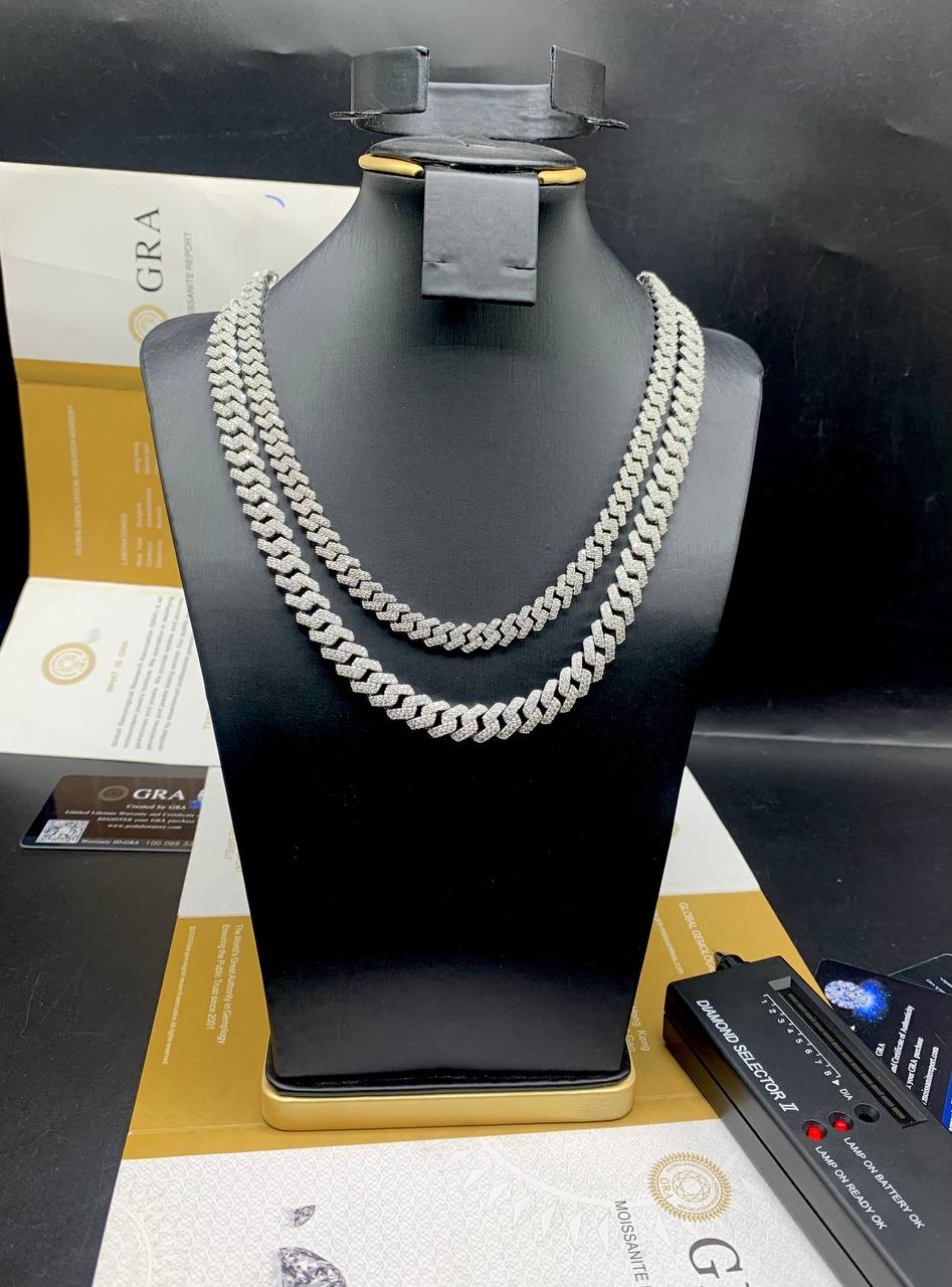 Moisannite Watch and Bracelets