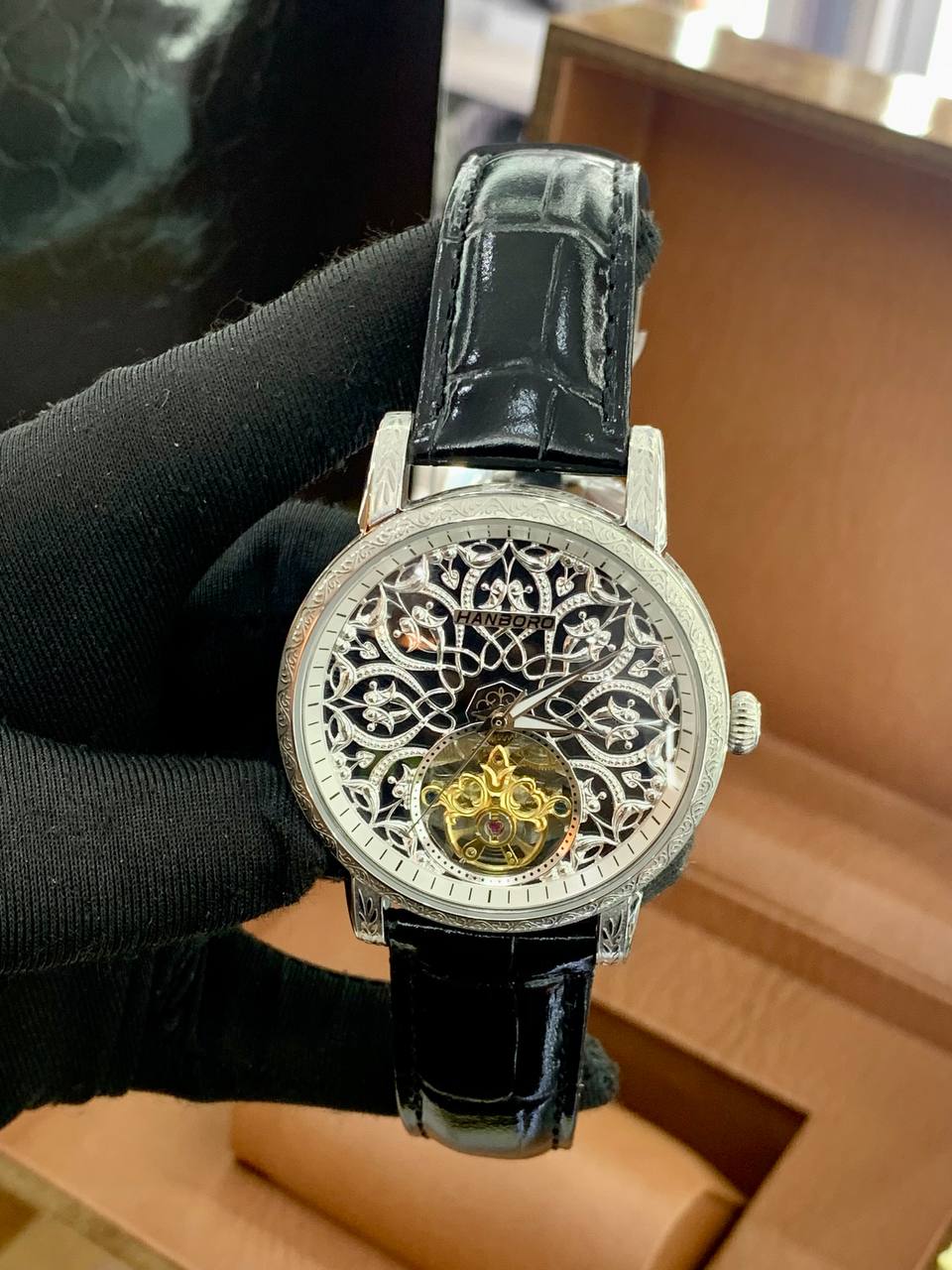Hanboro Leather Watch